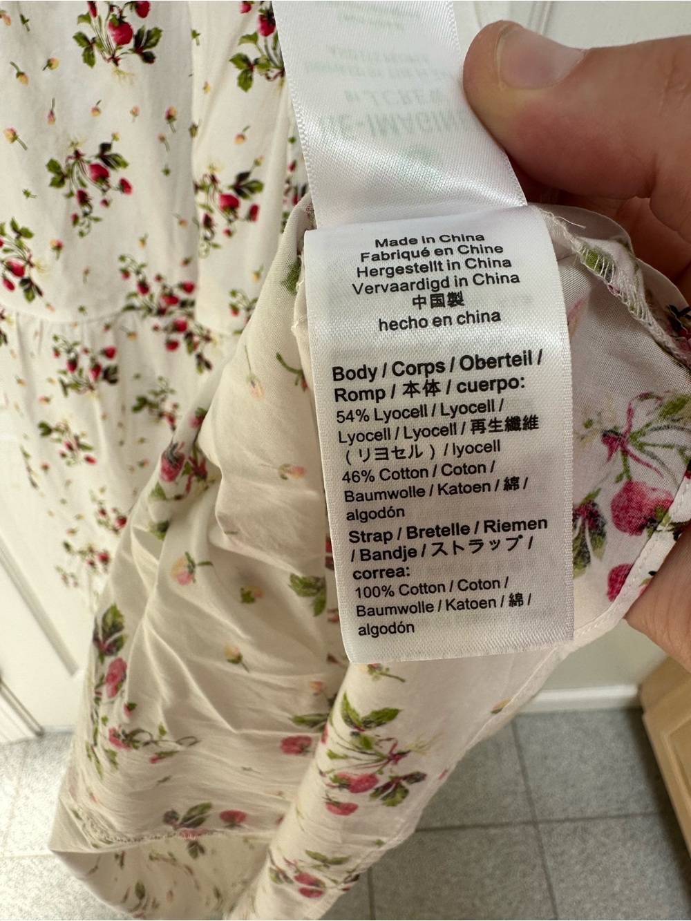 NWT J.Crew Floral Tie-Shoulder Maxi Dress/Coverup - Picture 10 of 10